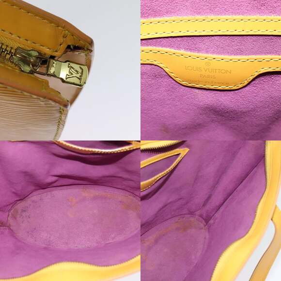 LOUIS VUITTON Epi Saint Jacques Hand Bag Yellow M52279 - Picture 11 of 12
